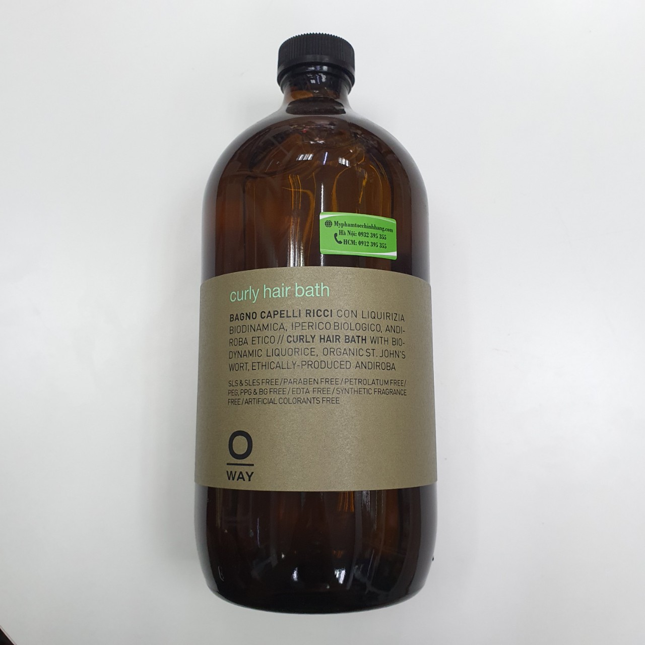 Dầu Gội Cho Tóc Uốn – Xoăn Tự Nhiên Oway Curly Hair Bath