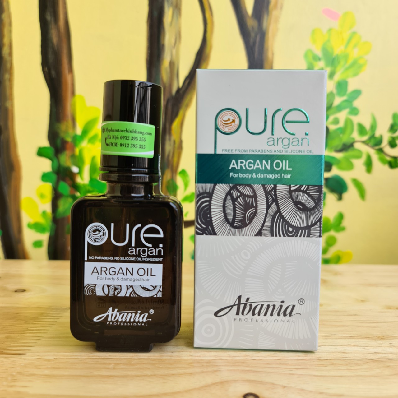 TINH DẦU DƯỠNG TÓC ABANIA PURE ARGAN 50ML