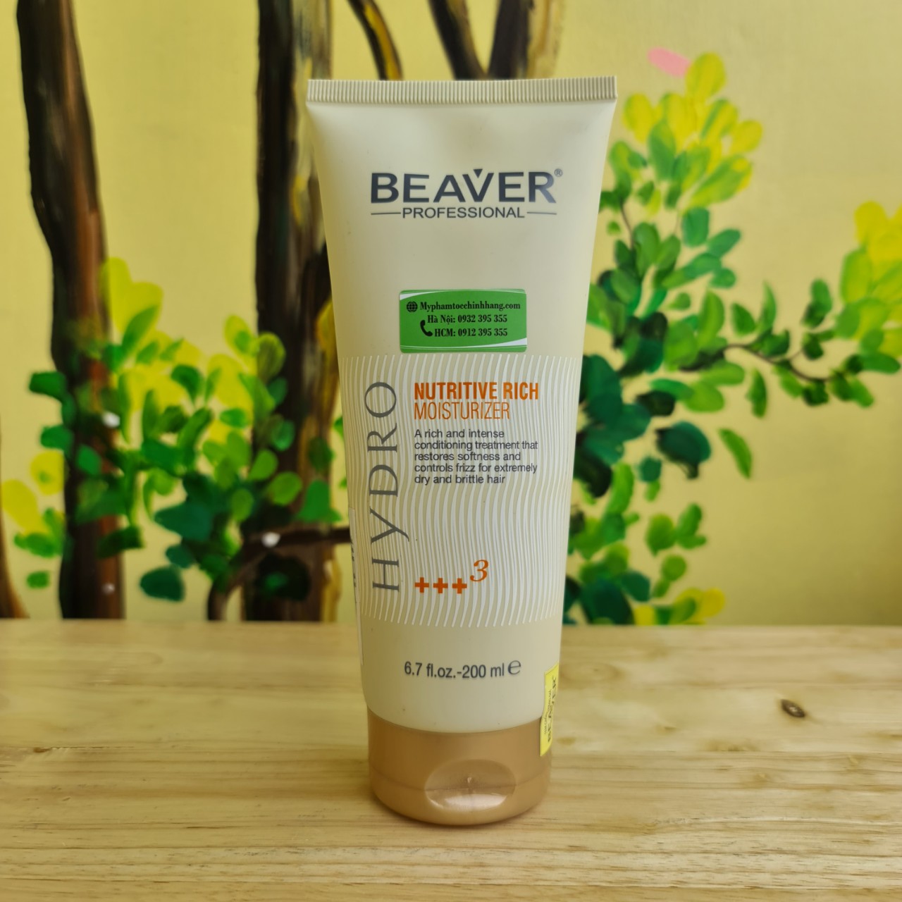 Kem dưỡng tóc không xả BEAVER Hydro Nutritive dưỡng ẩm chuyên sâu BEAVER Hydro Nutritive Rich Moisturize Leave-in Cream) 200ml
