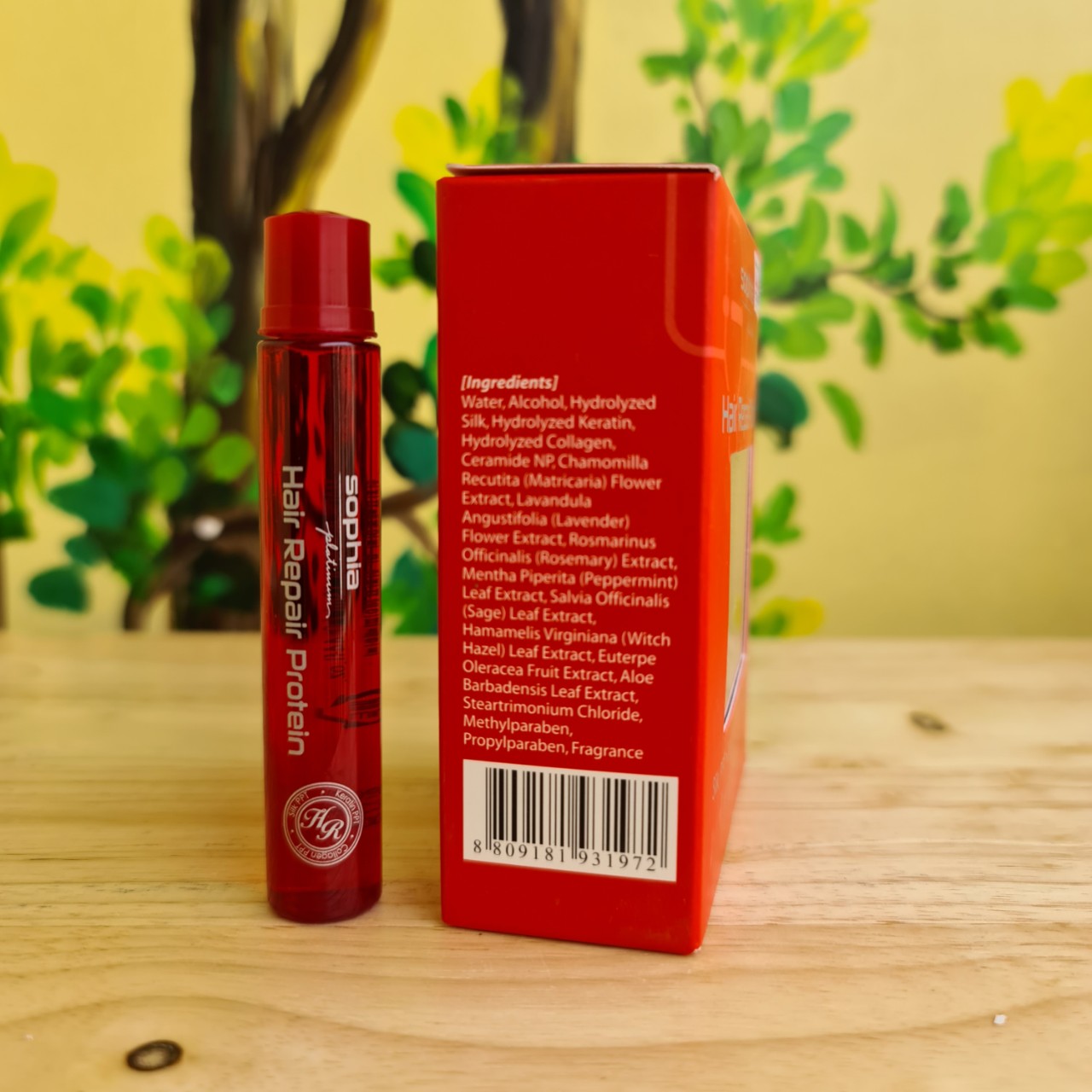 SOPHIA PLATIUM PROTEIN PHỤC HỒI TÓC HƯ NÁT REPAIR AMPOULE 10*13ML