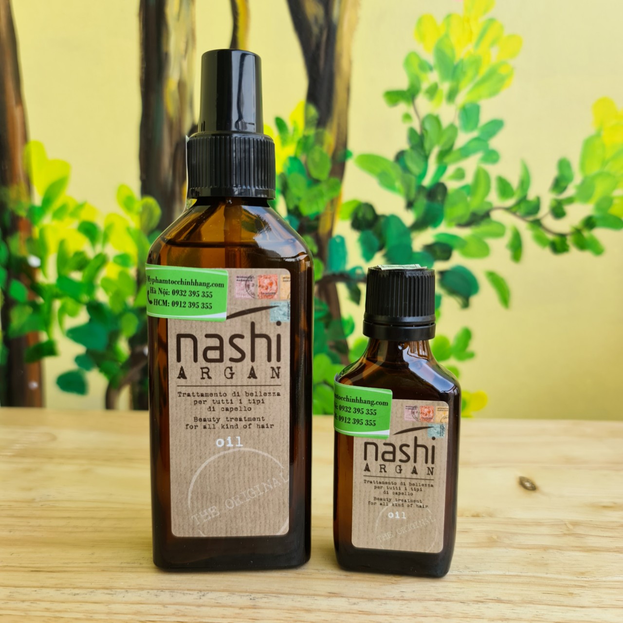 TINH DẦU DƯỠNG TÓC NASHI ARGAN 30ml - 100ml