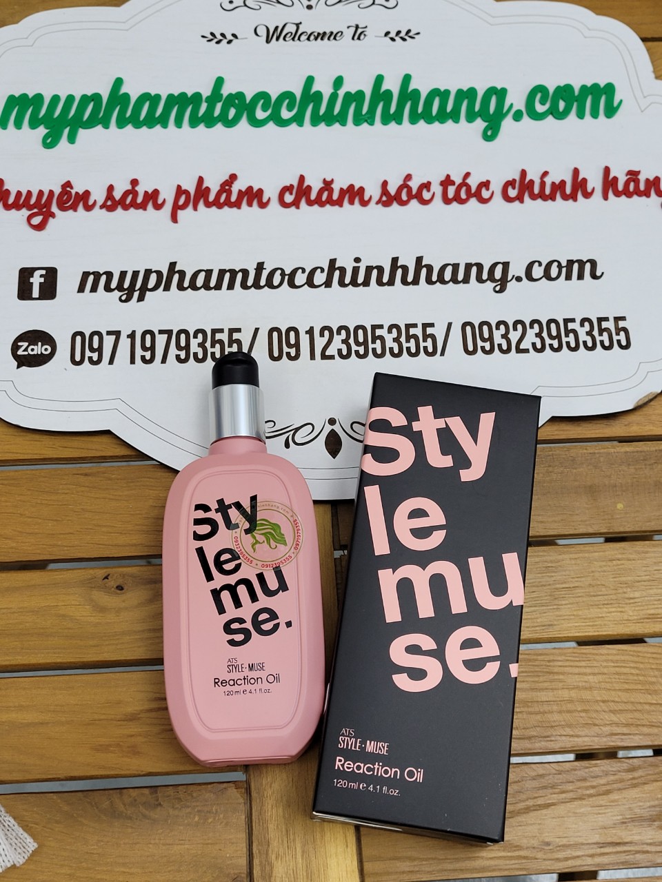 Dầu dưỡng ATS Stylemuse Reaction oil 120ml