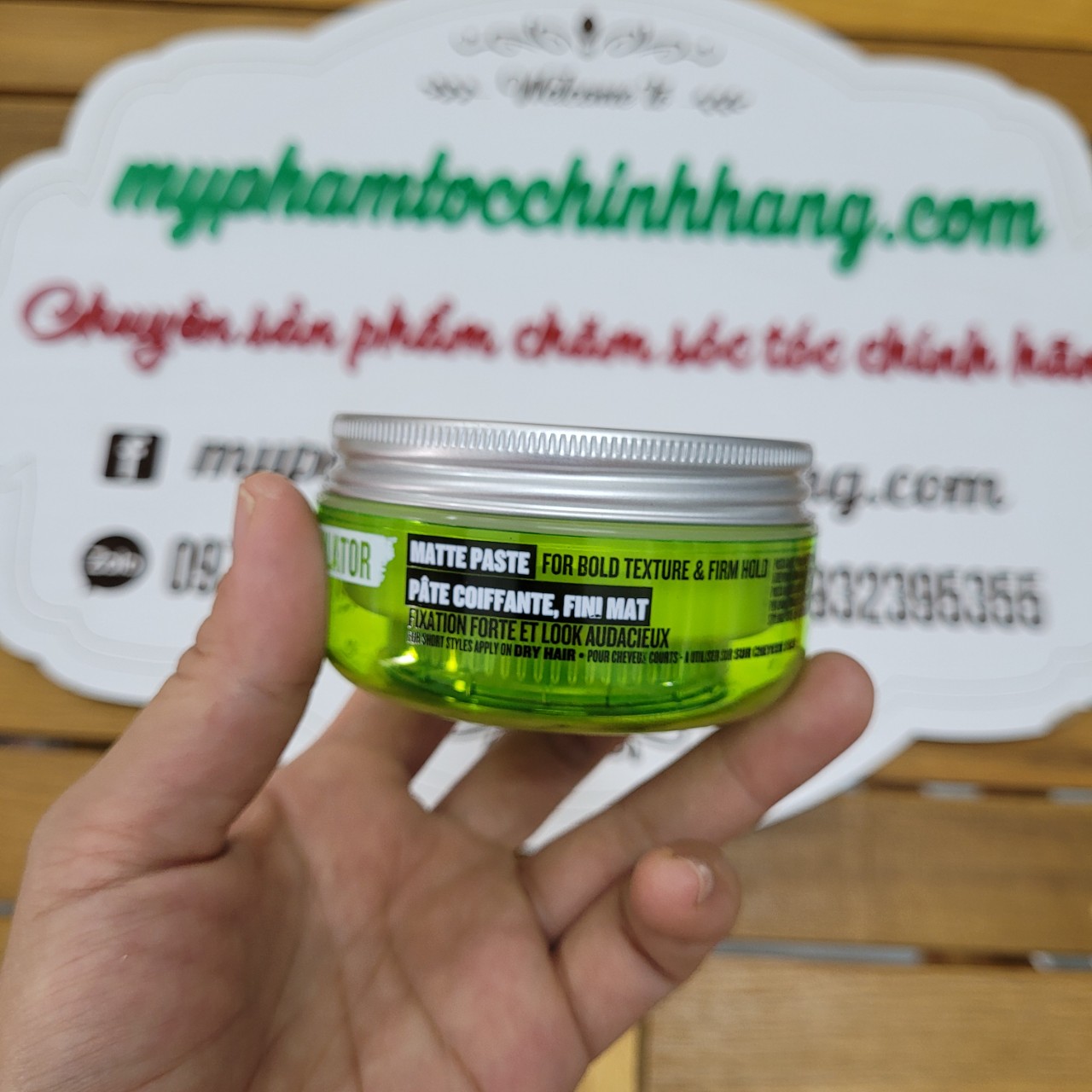 Sáp mờ siêu giữ nếp TIGI Bed Head Manipulator Matte Hair Wax Paste with Strong Hold 57m