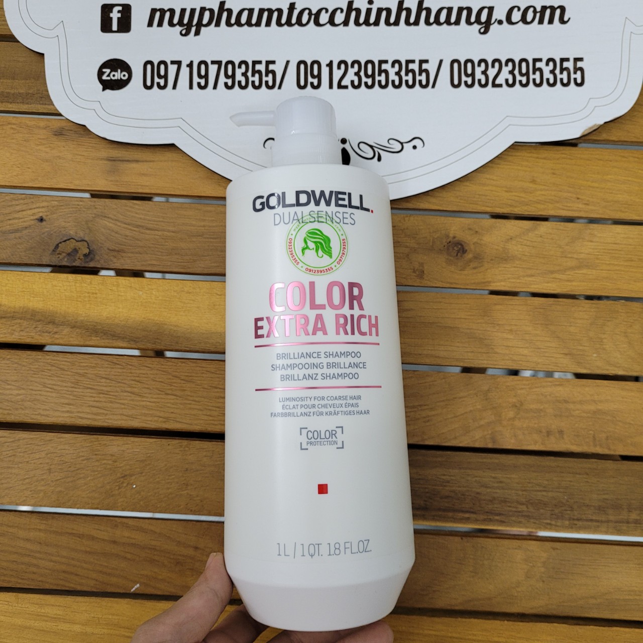 Dầu gội xả giữ màu nhuộm Goldwell Dualsenses Color Extra Rich Brilliance Shampoo & Conditioner