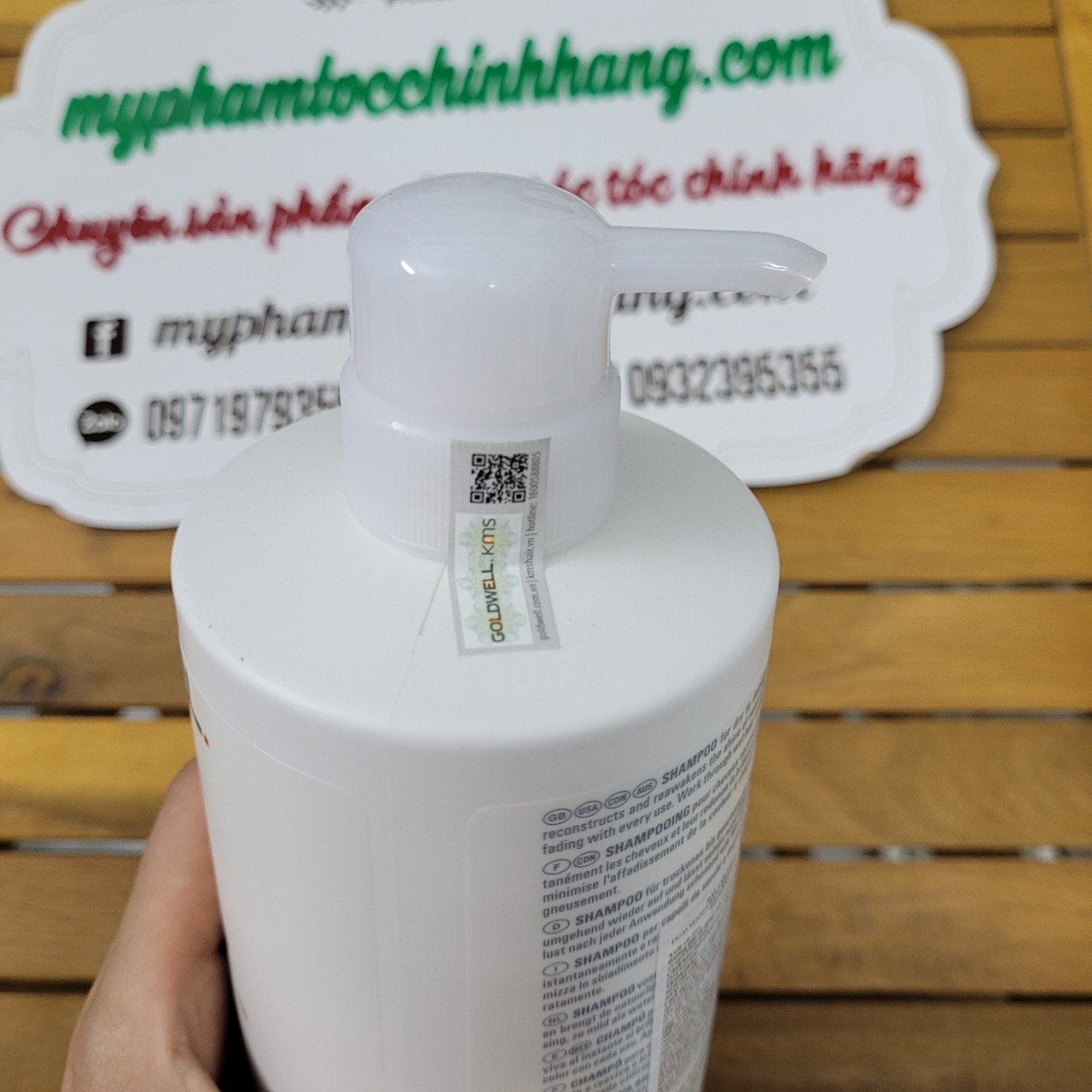 Dầu gội & xả phục hồi tóc hư tổn Goldwell Dualsenses Rich Repair Restoring Shampoo & Conditioner