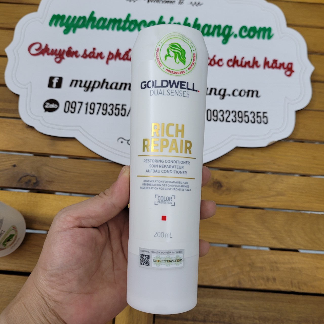 DẦU GỘI XẢ SIÊU CHỮA TRỊ RICH REPAIR 250ML-200ML