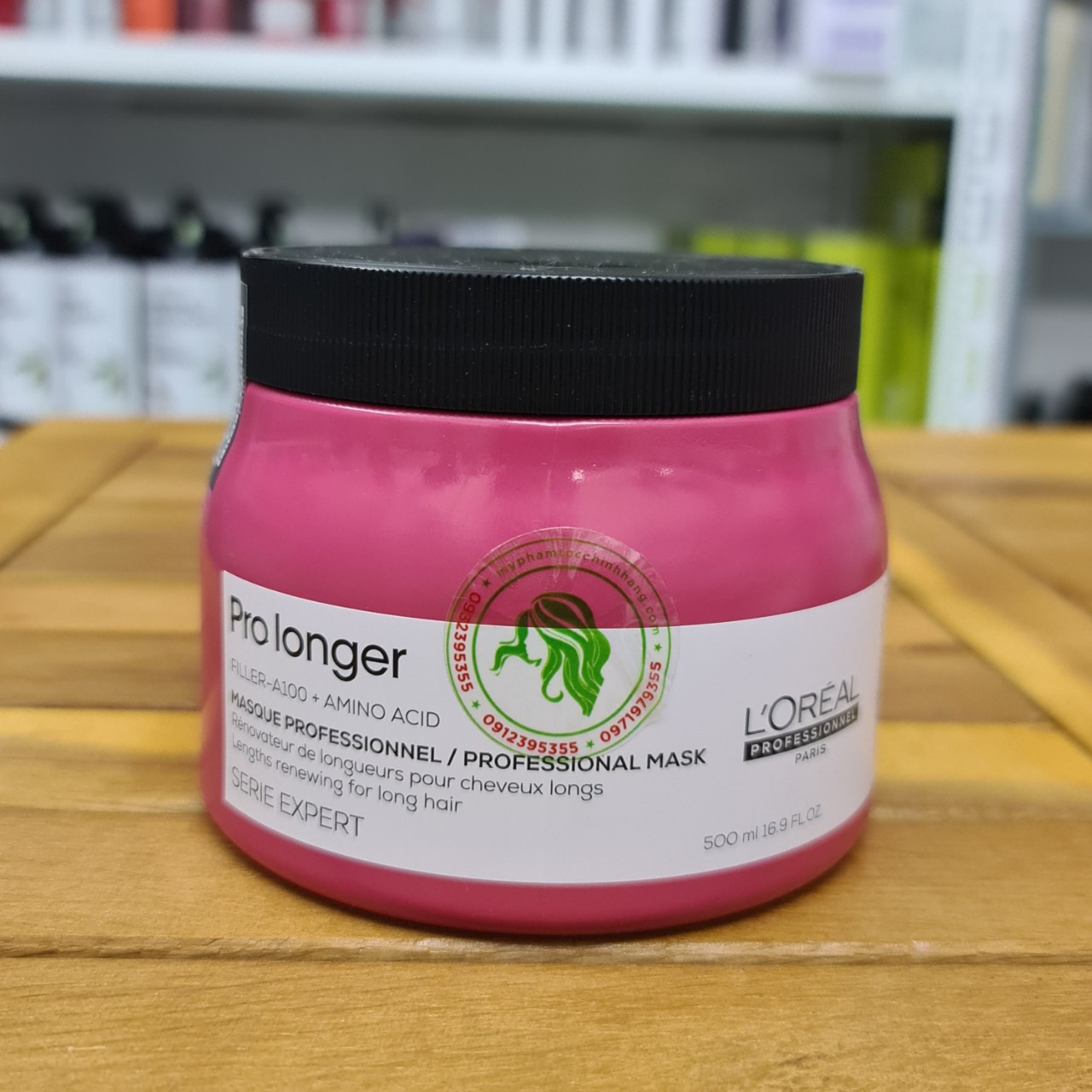 Dầu hấp phục hồi và làm dày ngọn tóc L'Oréal Pro Longer (L'Oréal Professionnel Serie Expert Pro Longer Masque)