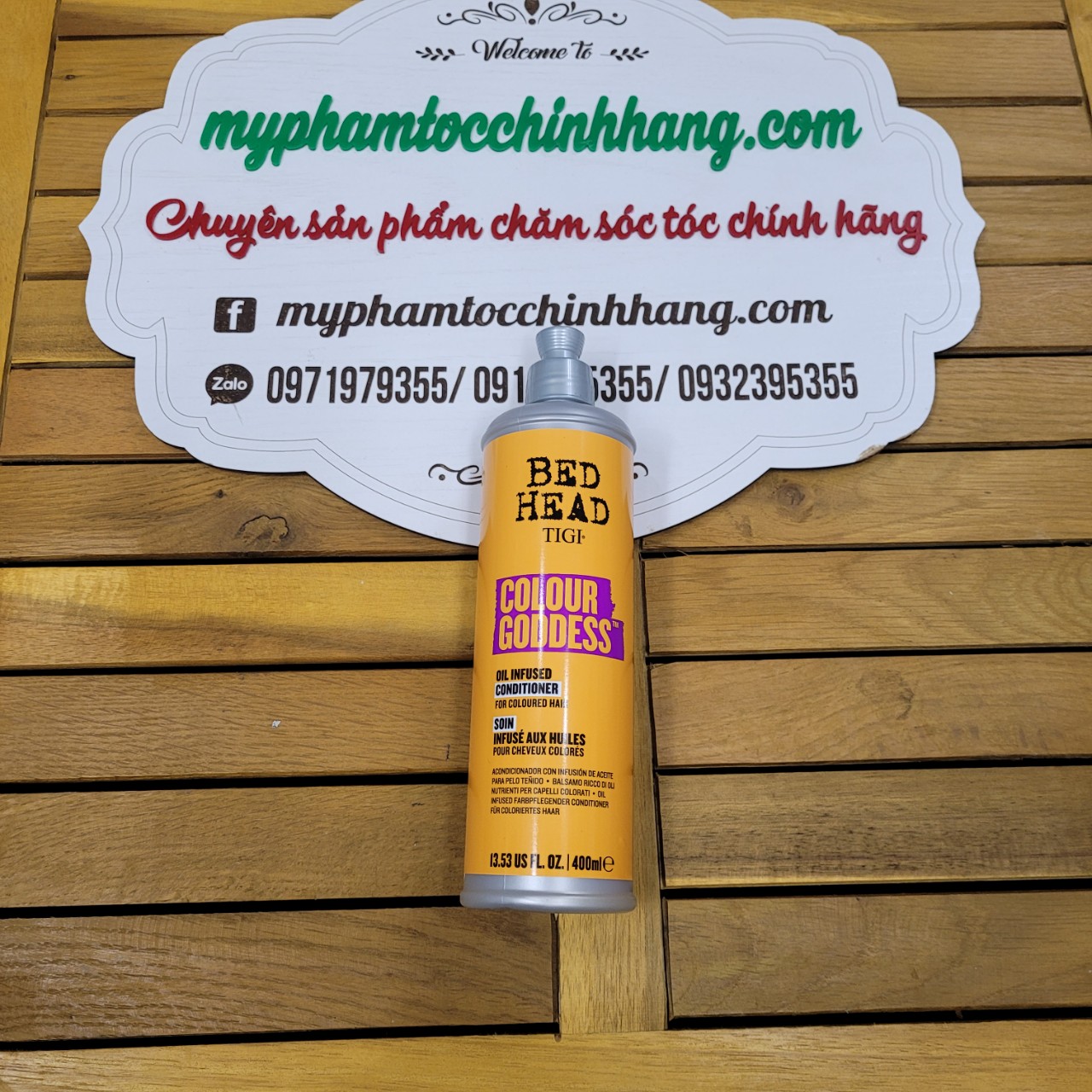 Dầu gội và xả dưỡng màu TIGI Bed Head Colour Goddess Shampoo & Conditioner 400ml 970ml