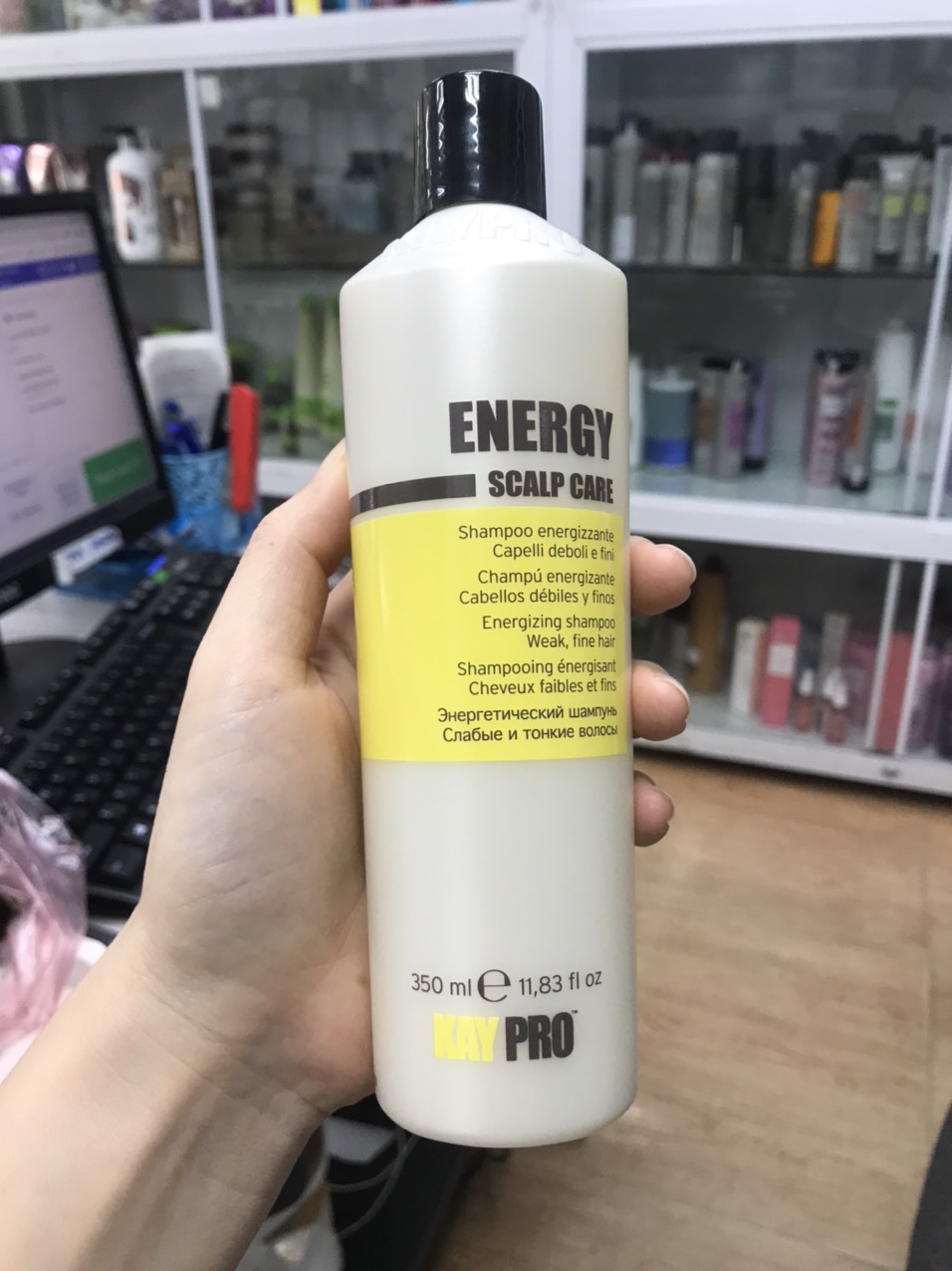 Dầu gội chống rụng KAYPRO Energy Scalpcare 350ML và tinh chất mọc tóc 125ml