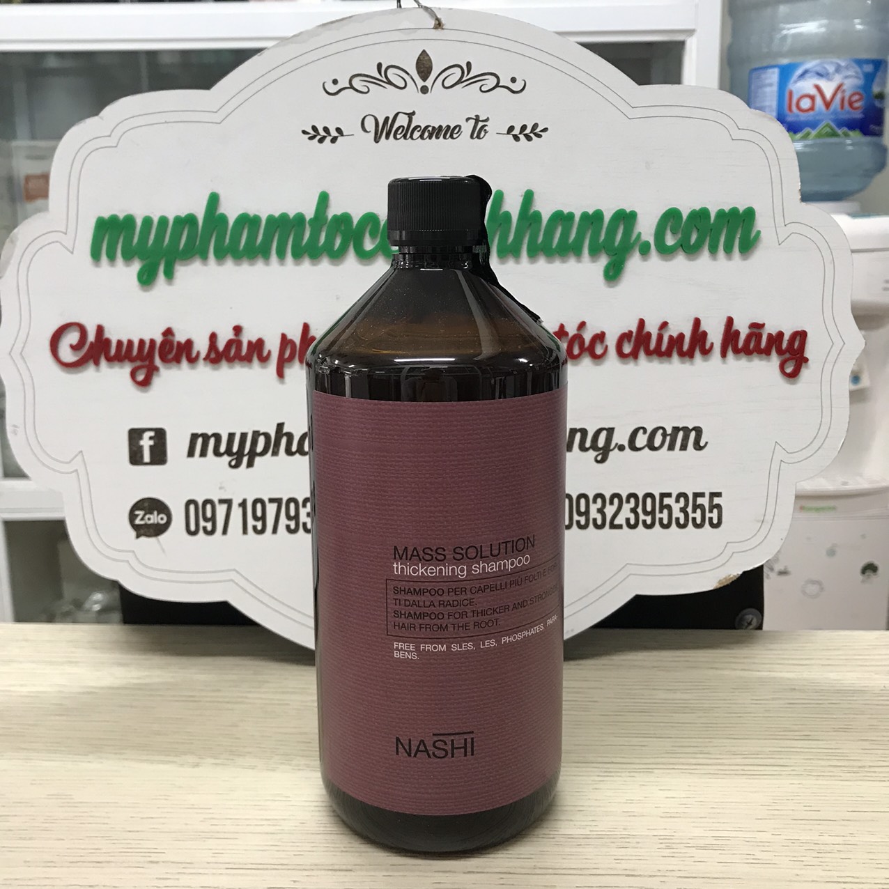 DẦU GỘI DÀNH CHO TÓC MỎNG, RỤNG, HƯ TỔN NASHI ARGAN MASS SOLUTION 250ML - 1000ML