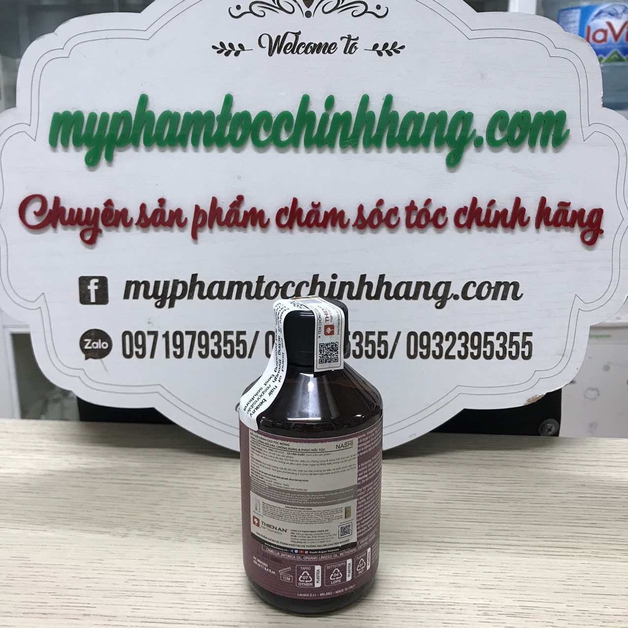 DẦU GỘI DÀNH CHO TÓC MỎNG, RỤNG, HƯ TỔN NASHI ARGAN MASS SOLUTION 250ML - 1000ML