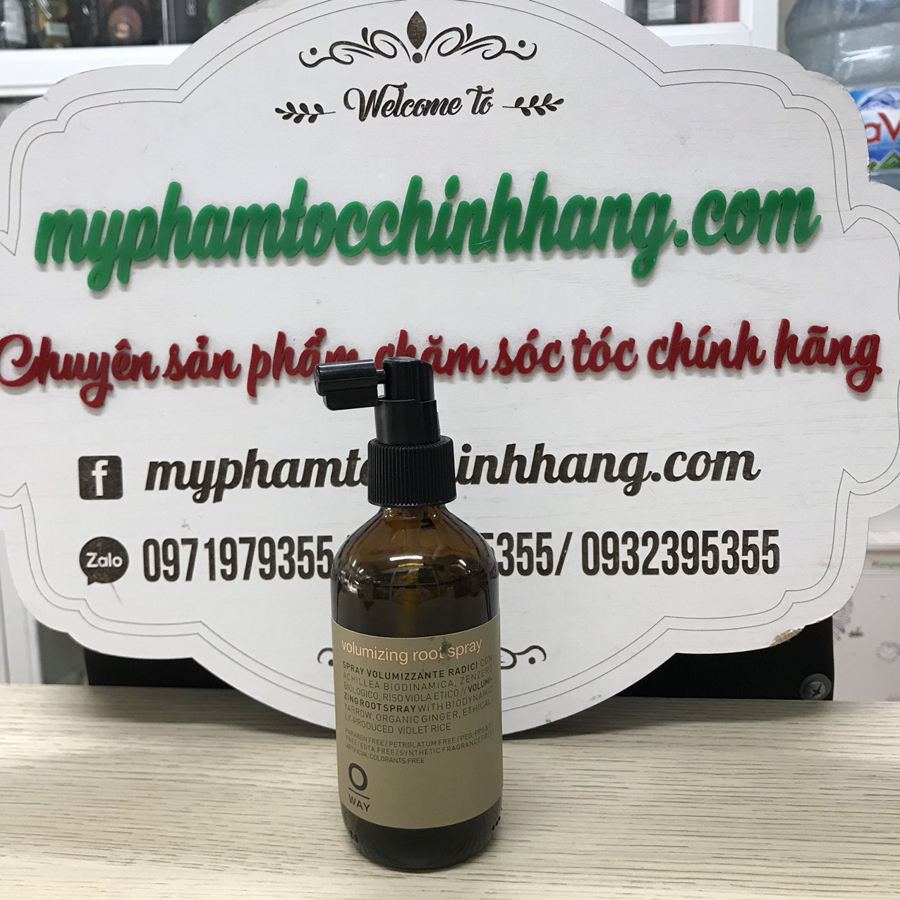 Dầu Gội OWAY Tạo Phồng Volumizing 240ml - 950ml Hoặc Xịt Dưỡng Tóc OWAY Volumizing Root Spray 160ml