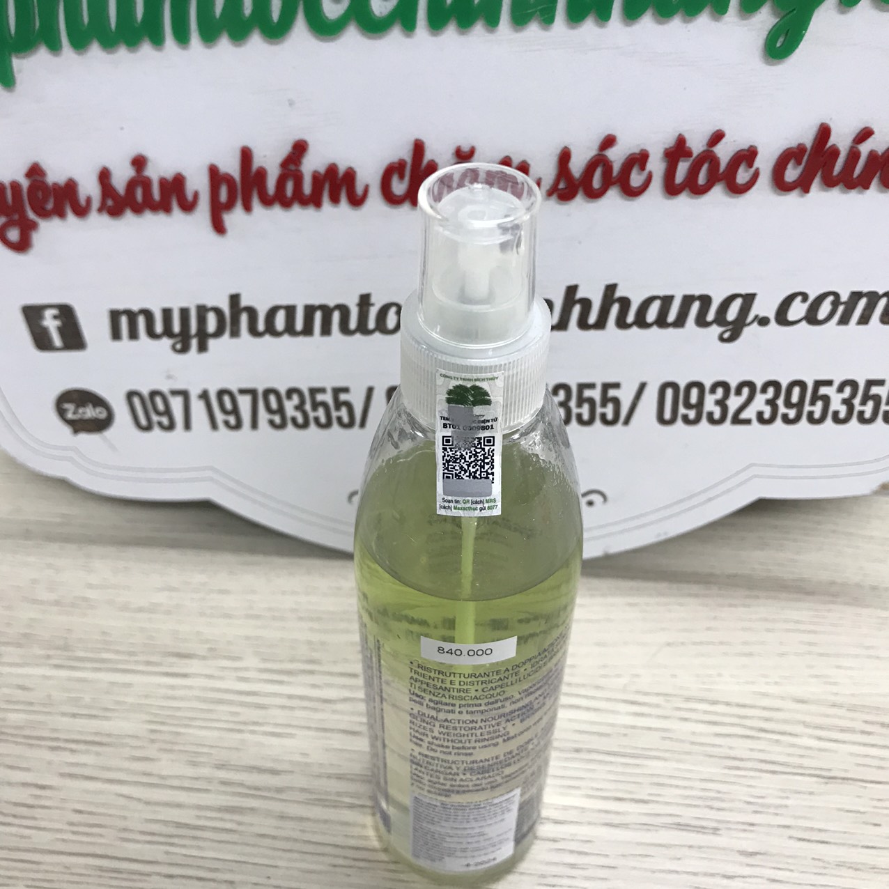 XỊT DƯỠNG TÓC ROLLAND UNA DUAL-PHASE TREATMENT 250ML