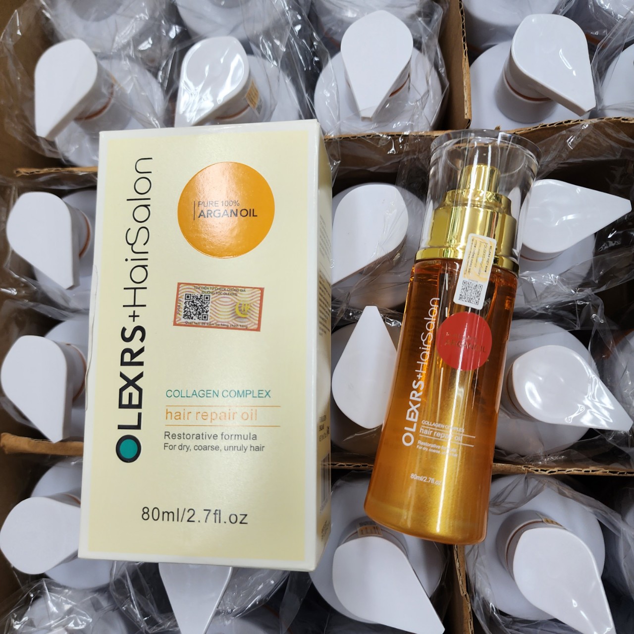 Tinh Dầu Dưỡng Tóc Olexrs Hair Salon Collagen Complex 80ml