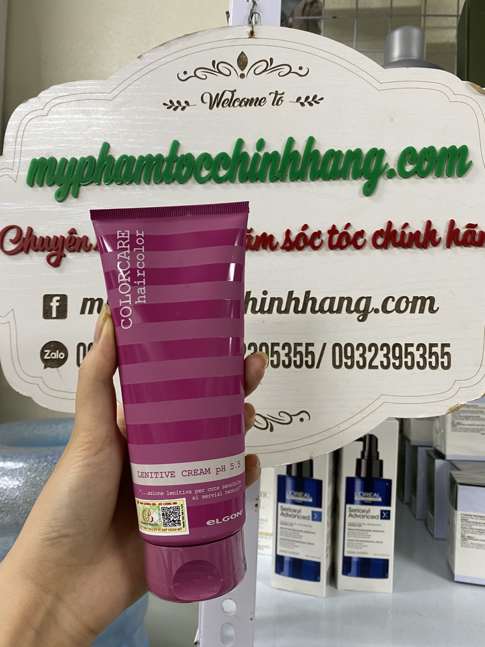 Kem chống rát da đầu Elgon 200ml