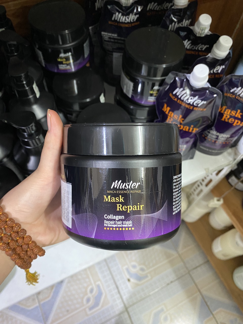 Hấp Maxwell muster collagen 500ml