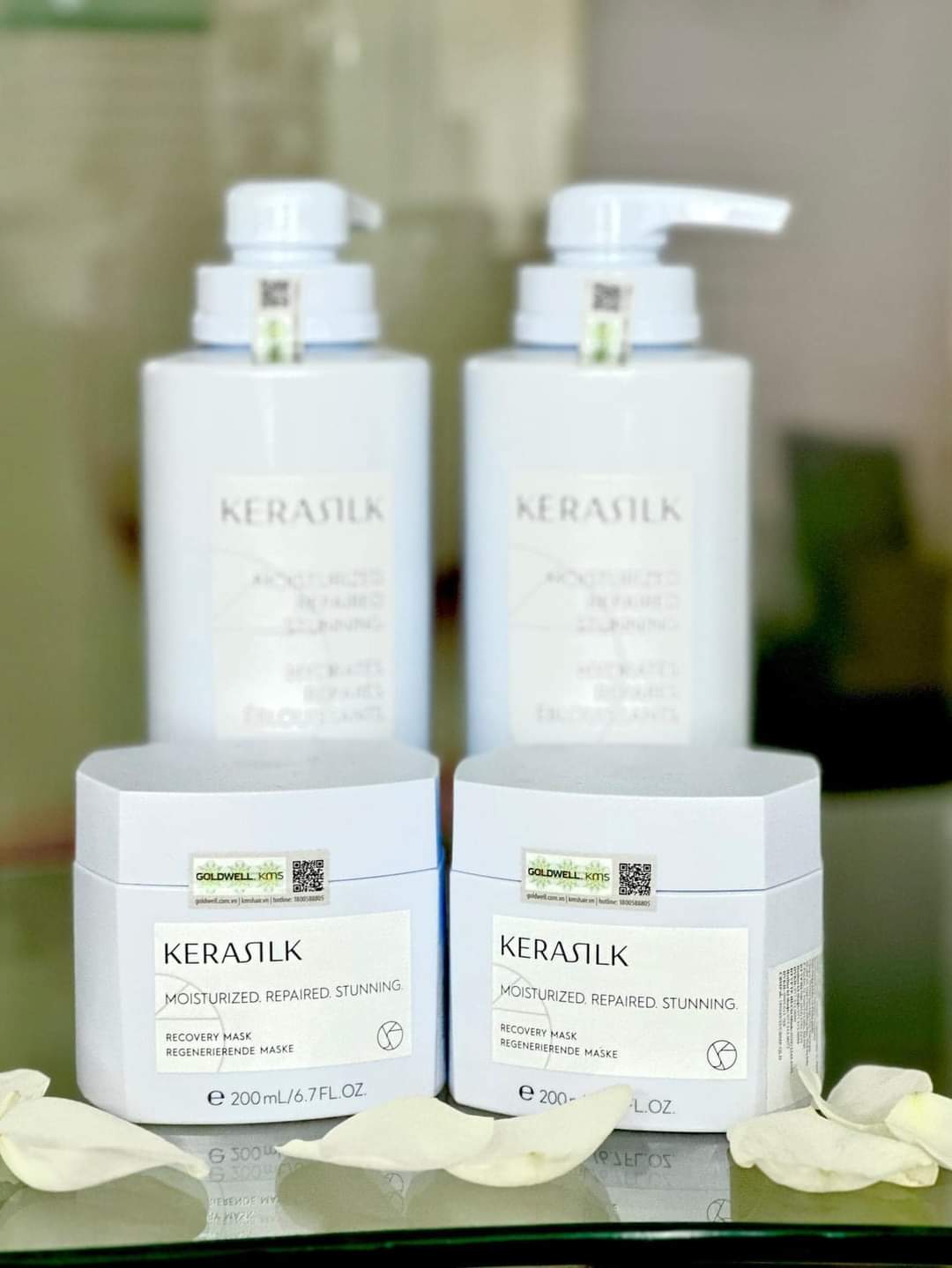 Mặt nạ phục hồi tóc Kerasilk Recovery Mask 200ml - 500ml