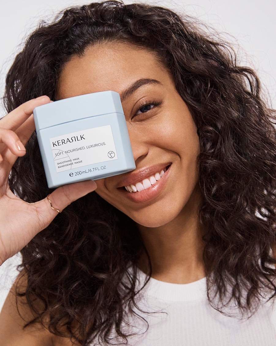Mặt nạ dưỡng tóc suôn mượt Kerasilk Smoothing Mask 200ml - 500ml