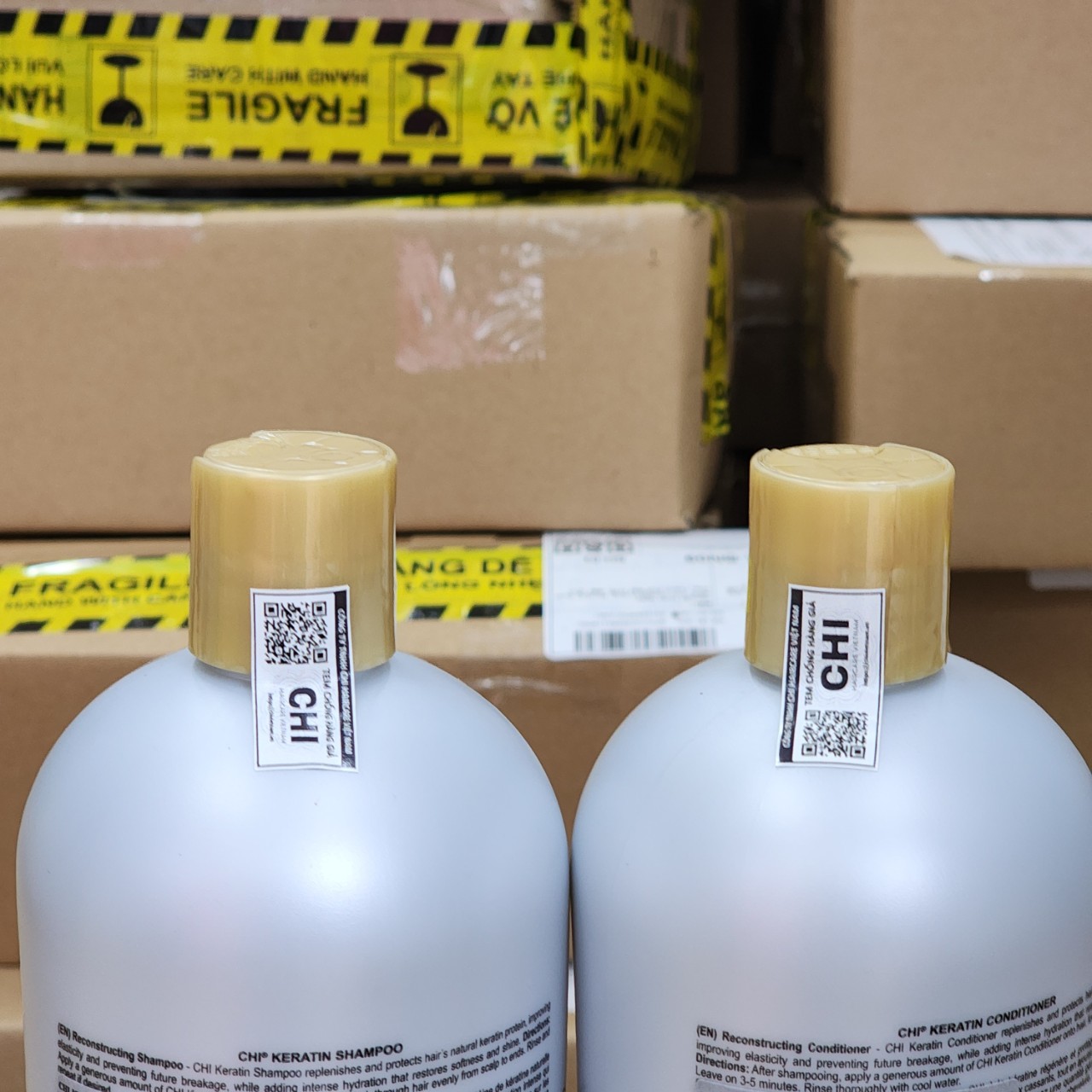 Dầu gội xả phục hồi CHI Keratin (CHI Keratin Reconstructing Shampoo & Conditioner) 355ml 946ml