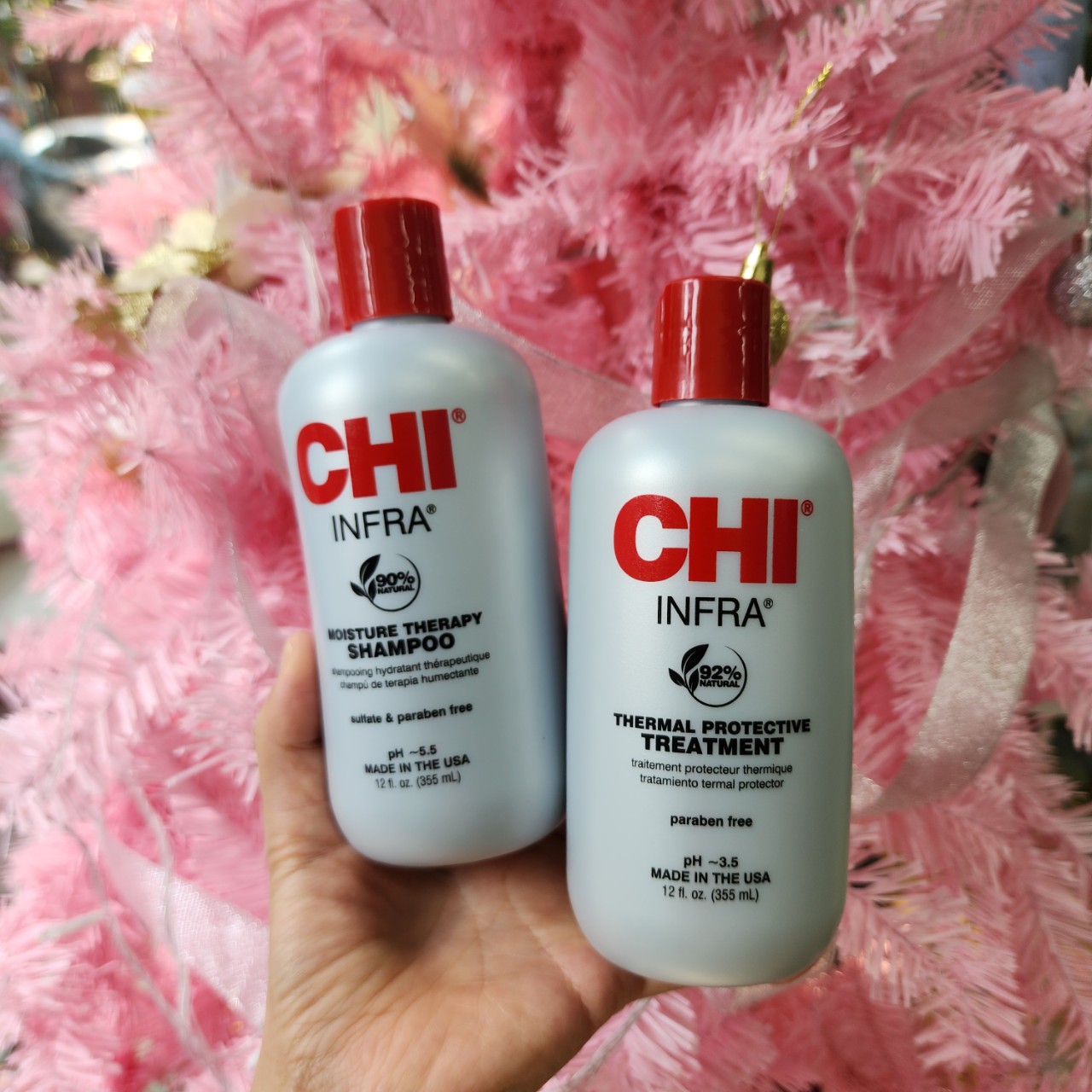 Dầu gội xả CHI Infra  (CHI Infra Shampoo & Treatment) 355ml 946ml