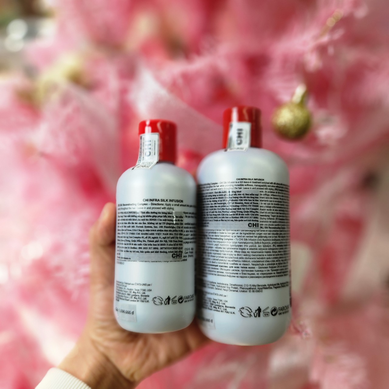 Dầu gội xả CHI Infra  (CHI Infra Shampoo & Treatment) 355ml 946ml