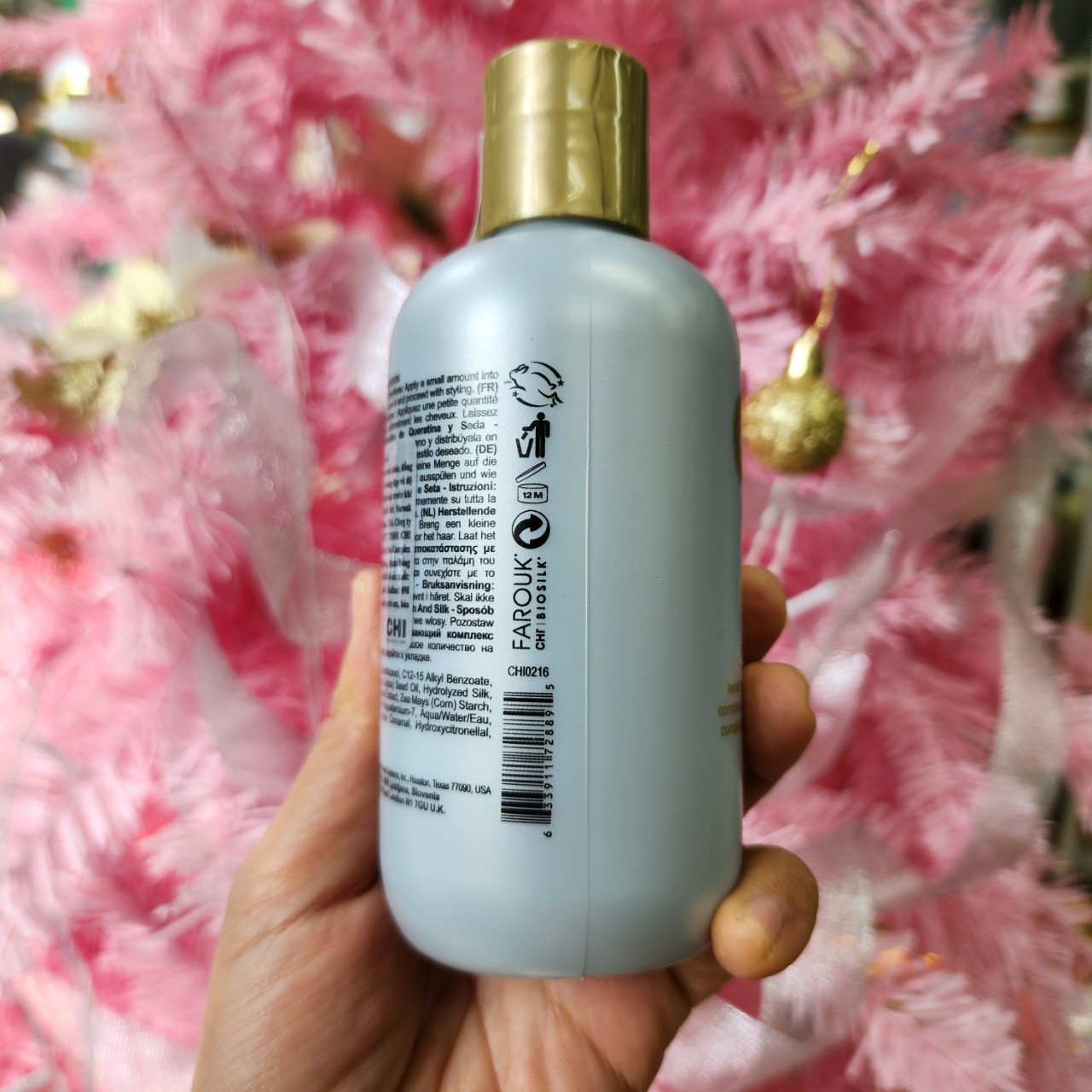 Tinh dầu dưỡng tóc CHI Keratin Silk Infusion(CHI Keratin Silk Infusion Leave-In Reconstructing Treatment)  59ml - 177ml