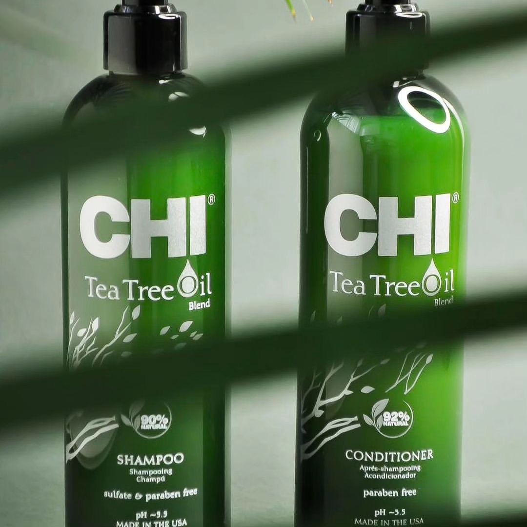Dầu gội xả CHI tinh dầu tràm trà (CHI Tea Tree Oil Shampoo & Conditioner) 340ml - 739ml