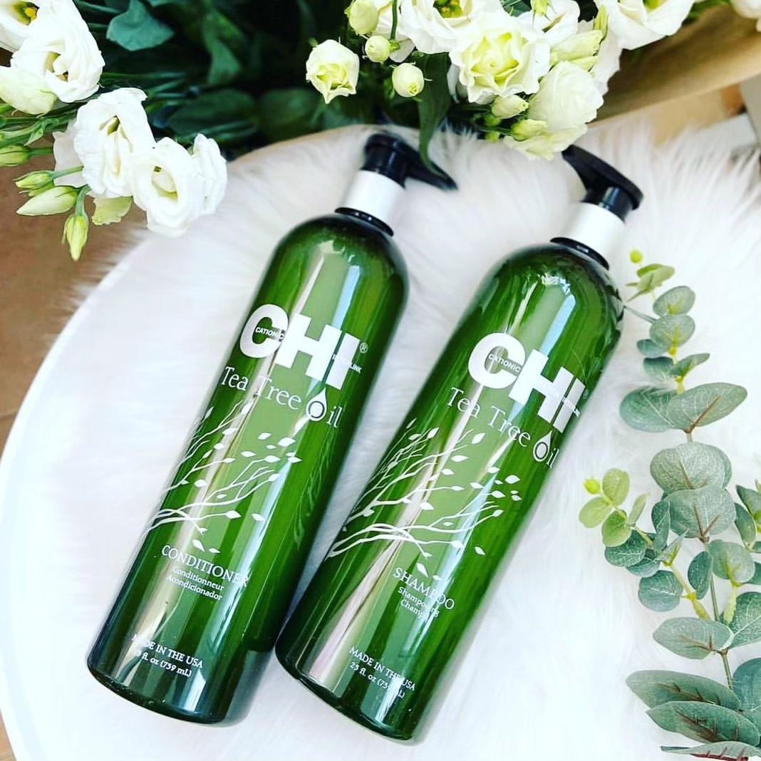 Dầu gội xả CHI tinh dầu tràm trà (CHI Tea Tree Oil Shampoo & Conditioner) 340ml - 739ml