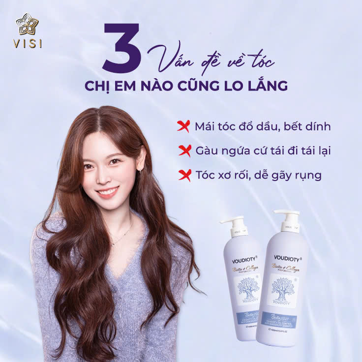 BIOTIN&COLLAGEN TÍM 2 IN 1 KIỀM DẦU, TRỊ GẦU 500ML 1000ML
