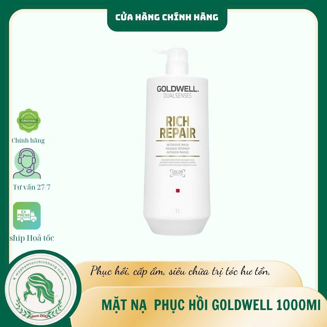 Dầu hấp tóc siêu chữa trị Goldwell Rich Repair Intensive Mask 1000ml
