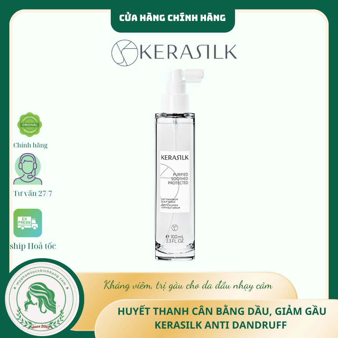 Huyết thanh giảm gàu Kerasilk Anti-Dandruff Scalp Serum 100ml