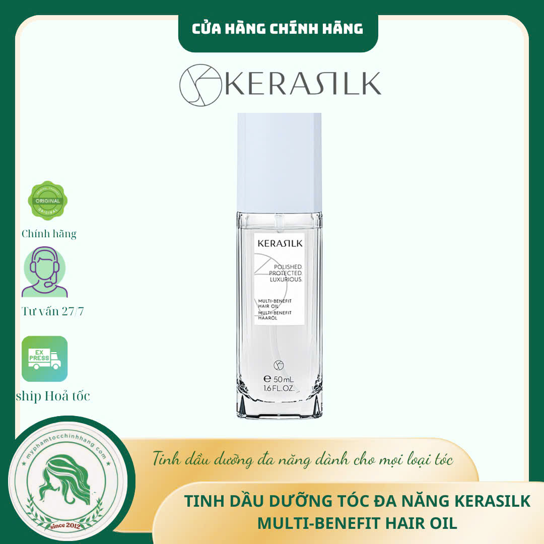 Tinh dầu đa công dụng Kerasilk Multi-Benefit Hair Oil 50ml