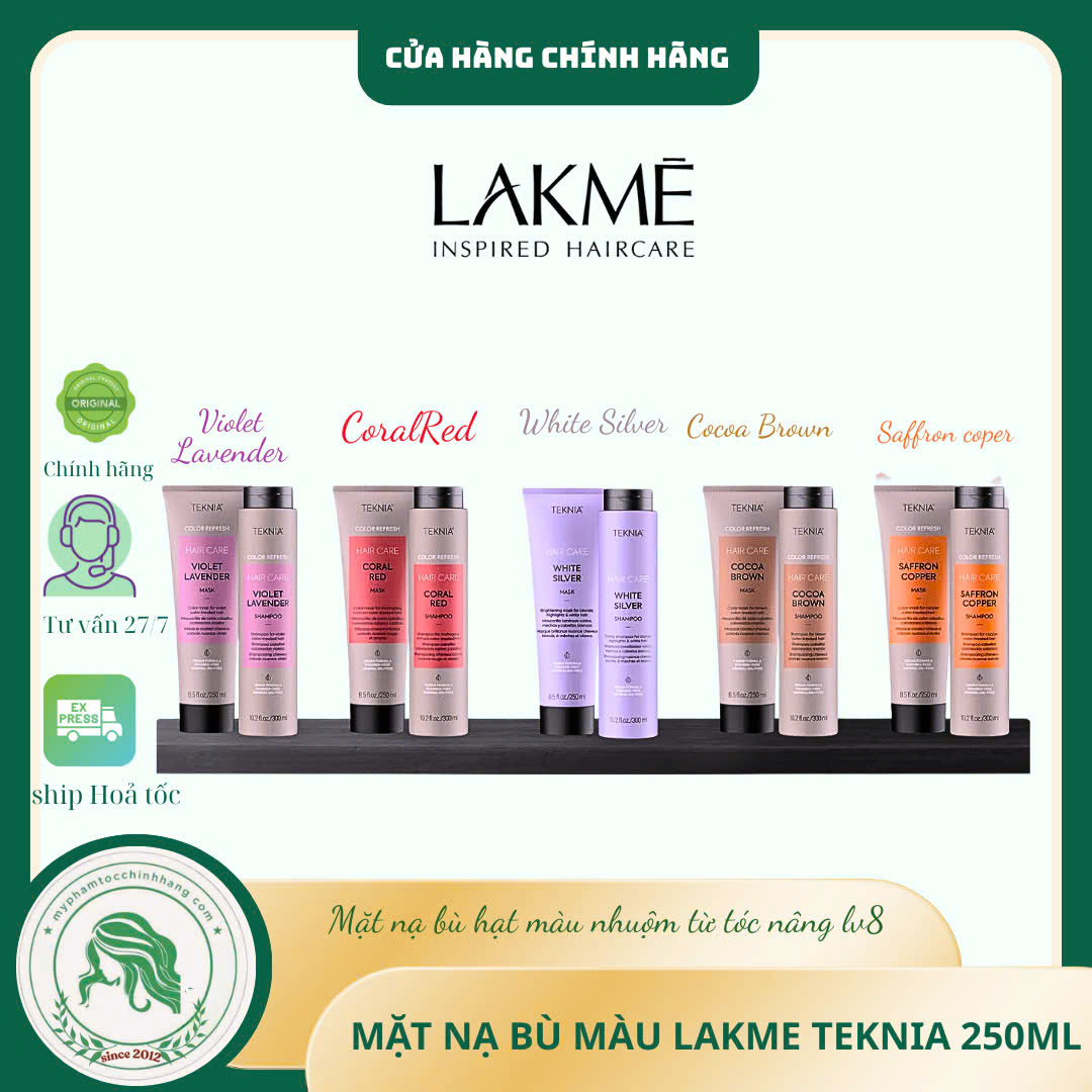 DẦU GỘI XẢ LAKME TEKNIA 300ML 250ML