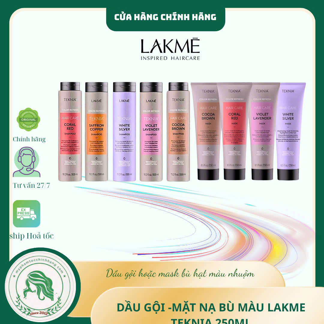 DẦU GỘI XẢ LAKME TEKNIA 300ML 250ML
