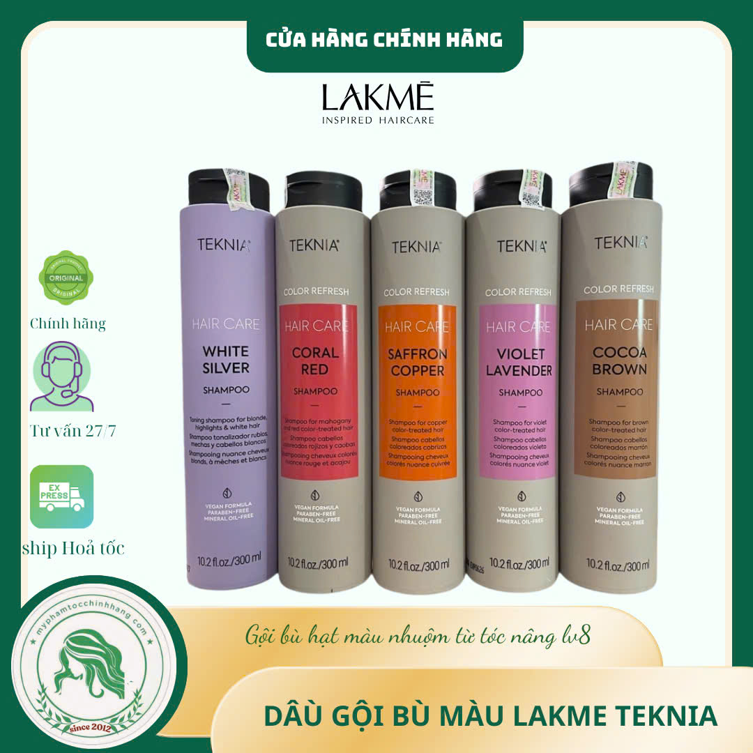DẦU GỘI XẢ LAKME TEKNIA 300ML 250ML