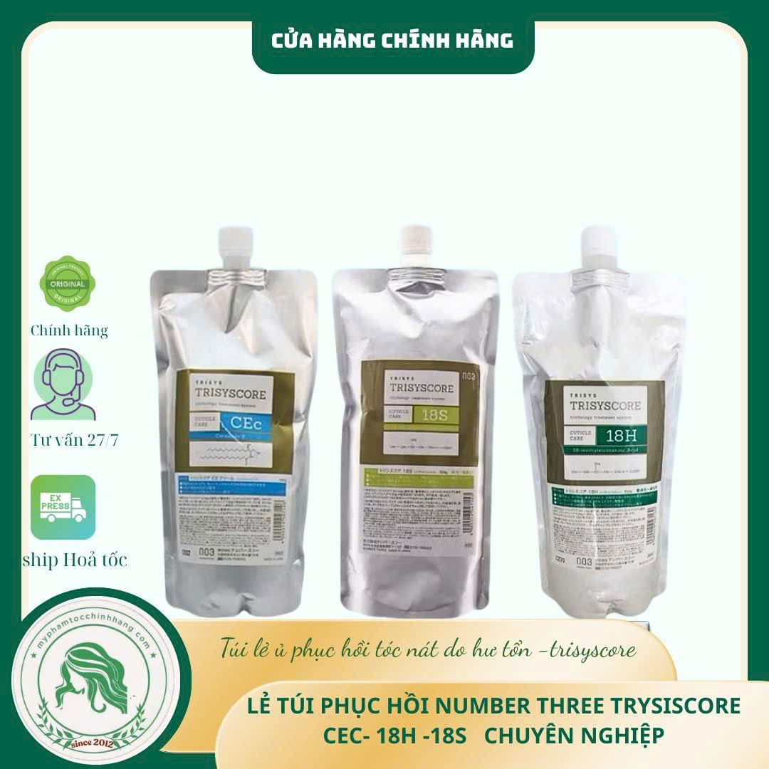 Kem hấp phục hồi tóc 003 Trisyscore CEC Number Three Trisyscore CEC Hair Treatment 500ml