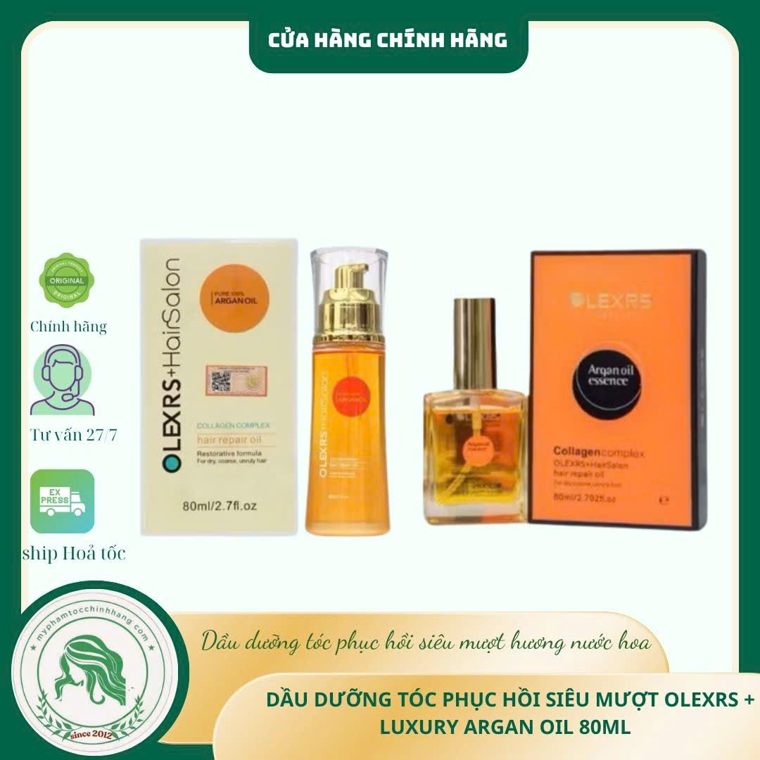 Tinh Dầu Dưỡng Tóc Olexrs Hair Salon Collagen Complex 80ml