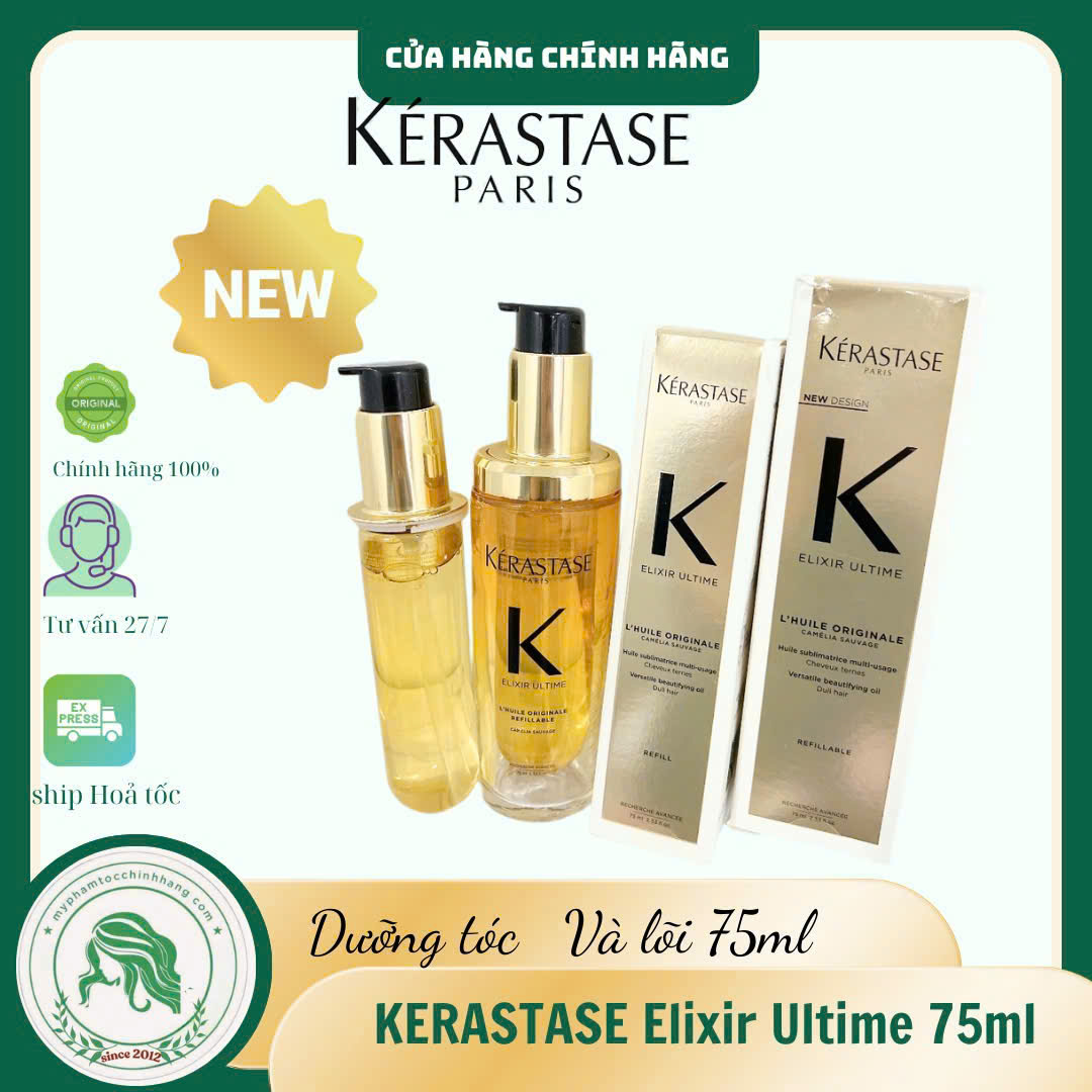 Tinh dầu dưỡng tóc Kerastase Elixir Ultime 75ml