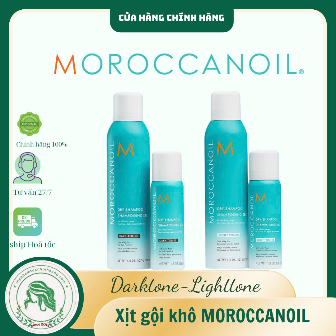 Dầu Gội Khô Moroccanoil Dry Shampoo 205ml
