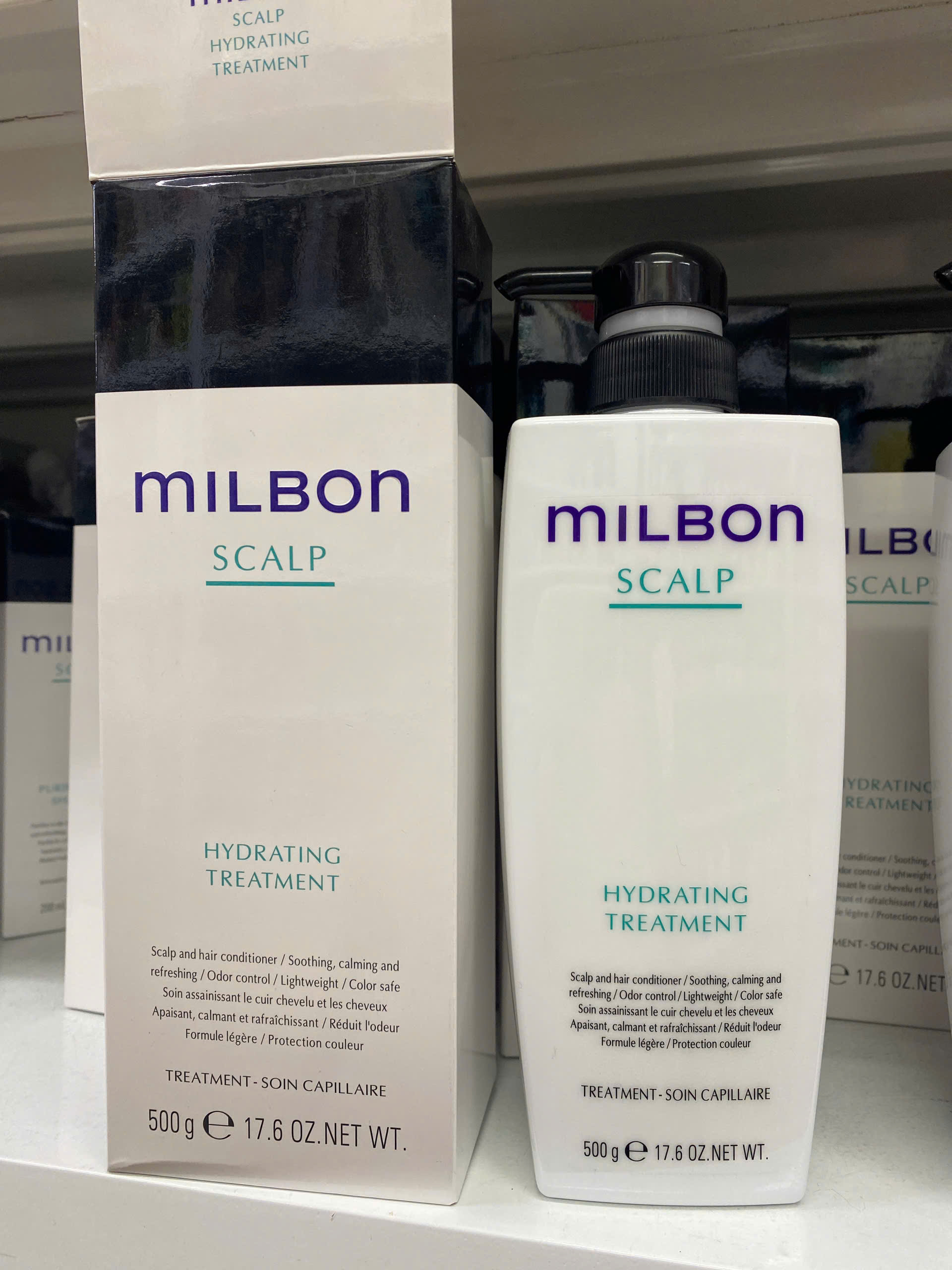 Gội Milbon Purifying gel và Xả Hydrating giải quyết 5 vấn đề về da đầu 200ml-500ml