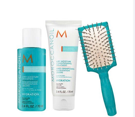 Dầu Gội & Dầu Xả Dưỡng Ẩm Siêu Nhẹ Moroccanoil Hydration Airy Moisture Shampoo & Conditioner