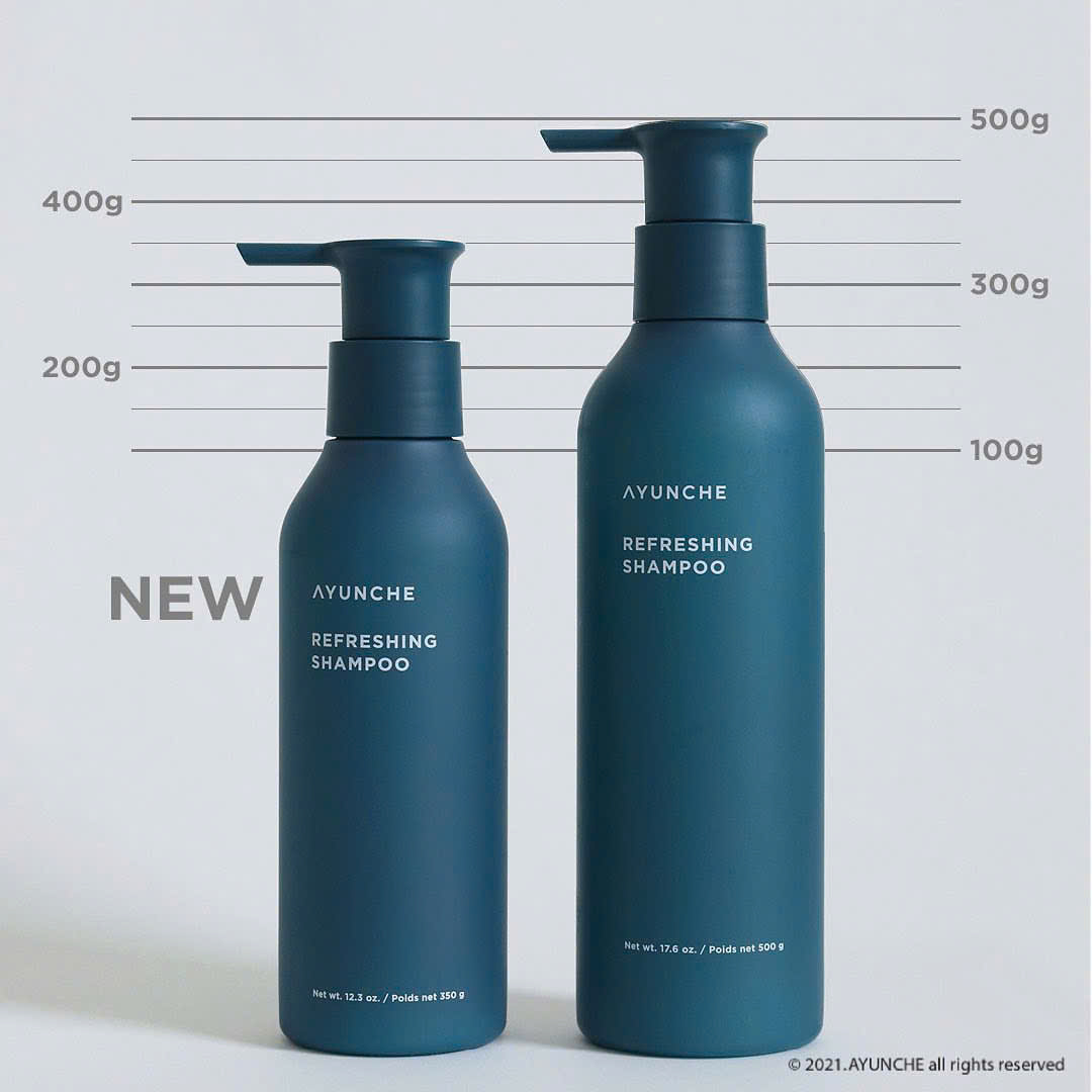 Dầu gội mát lạnh làm sạch da đầu  gàu và dầu thừa  Refreshing Aqua 500g