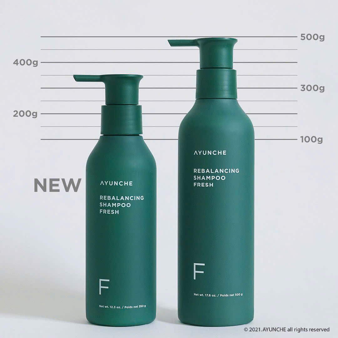 Bộ sản phẩm gội xả serum cân bằng da đầu chống rụng, trị gầu, kiềm dầu AYUNCHE