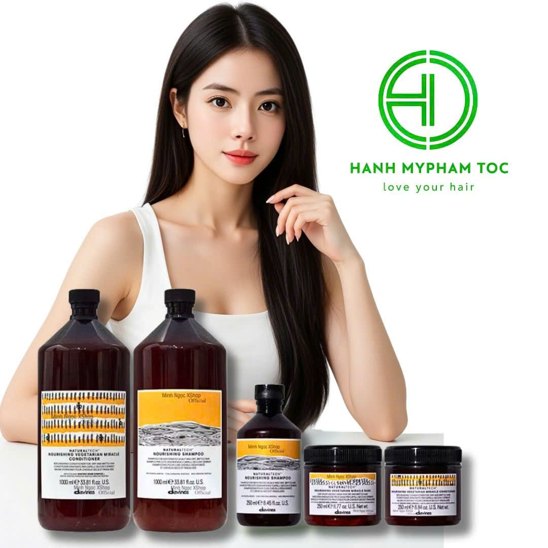 Dầu gội và dầu xả, mặt nạ dưỡng tóc Davines Naturaltech Nourishing 250ml