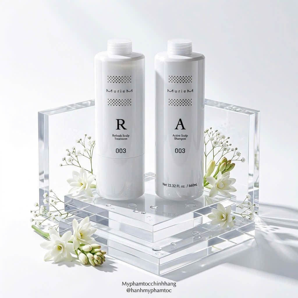 Dầu gội trị dầu giảm rụng Number Three 003 MURIEM A Scalp Shampoo