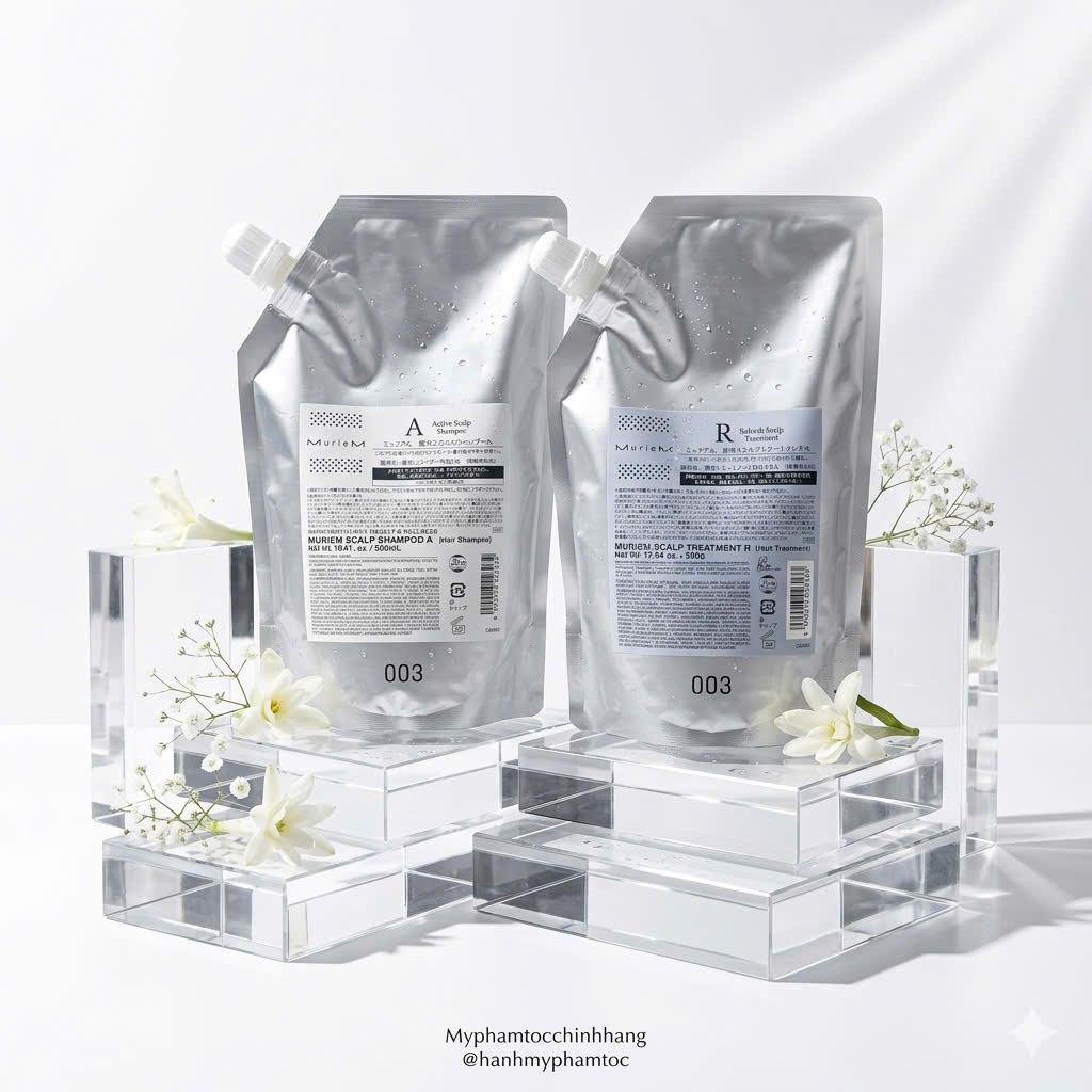 Dầu gội trị dầu giảm rụng Number Three 003 MURIEM A Scalp Shampoo