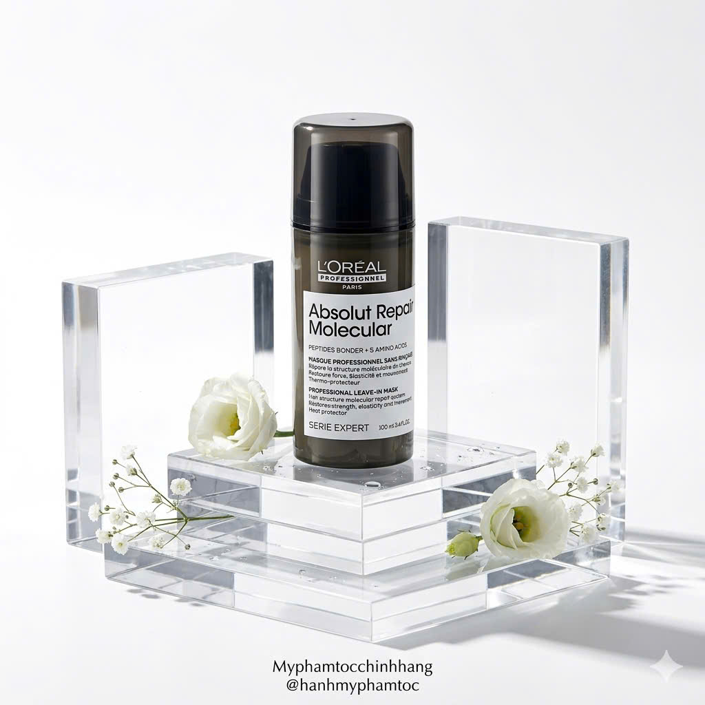 Bộ sản phẩm phục hồi chuyên sâu L'Oréal Professionnel Absolut Repair Molecular