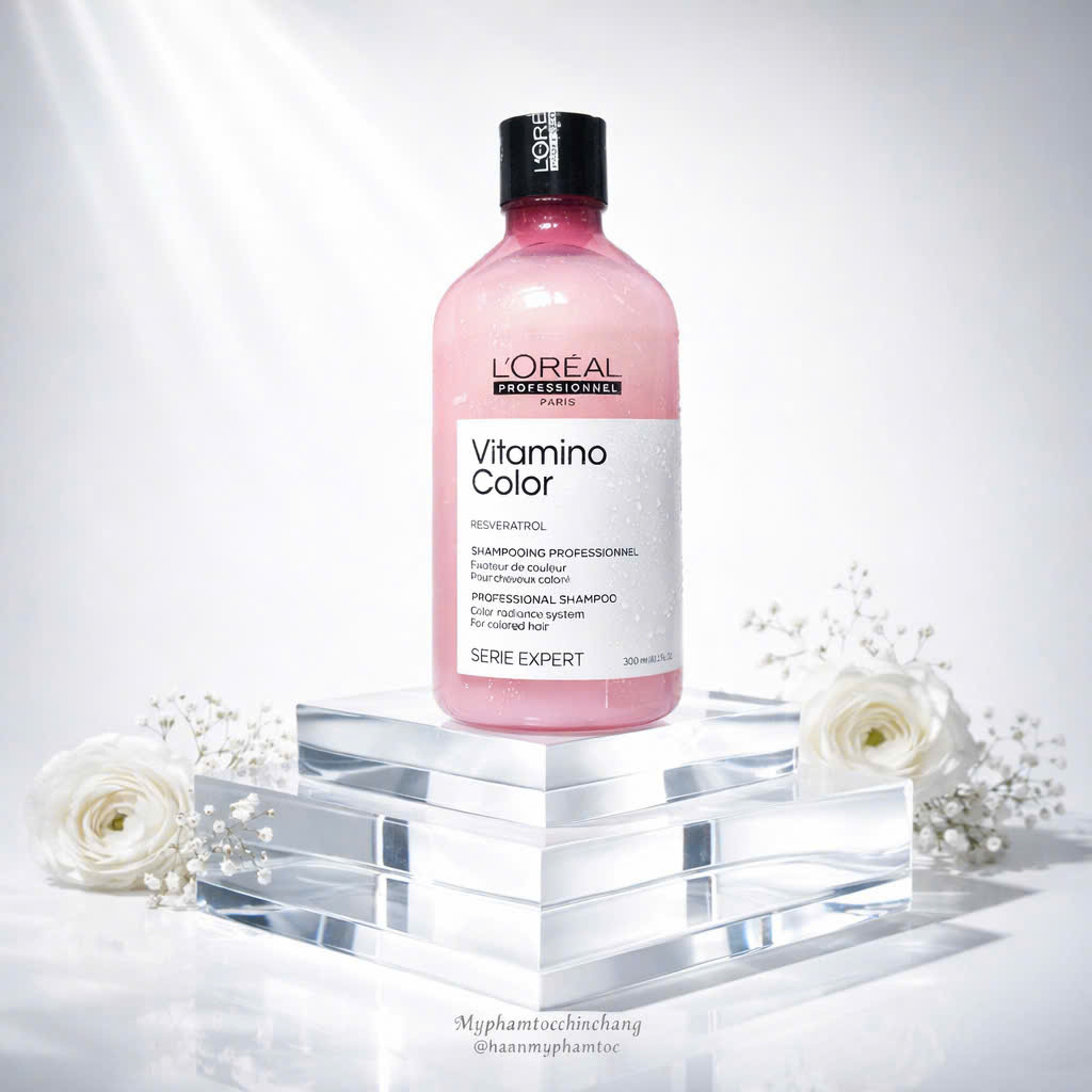 DẦU GỘI XẢ CHO TÓC NHUỘM L'OREAL VITAMINO COLOR 1500ML - 750ML - 500ML