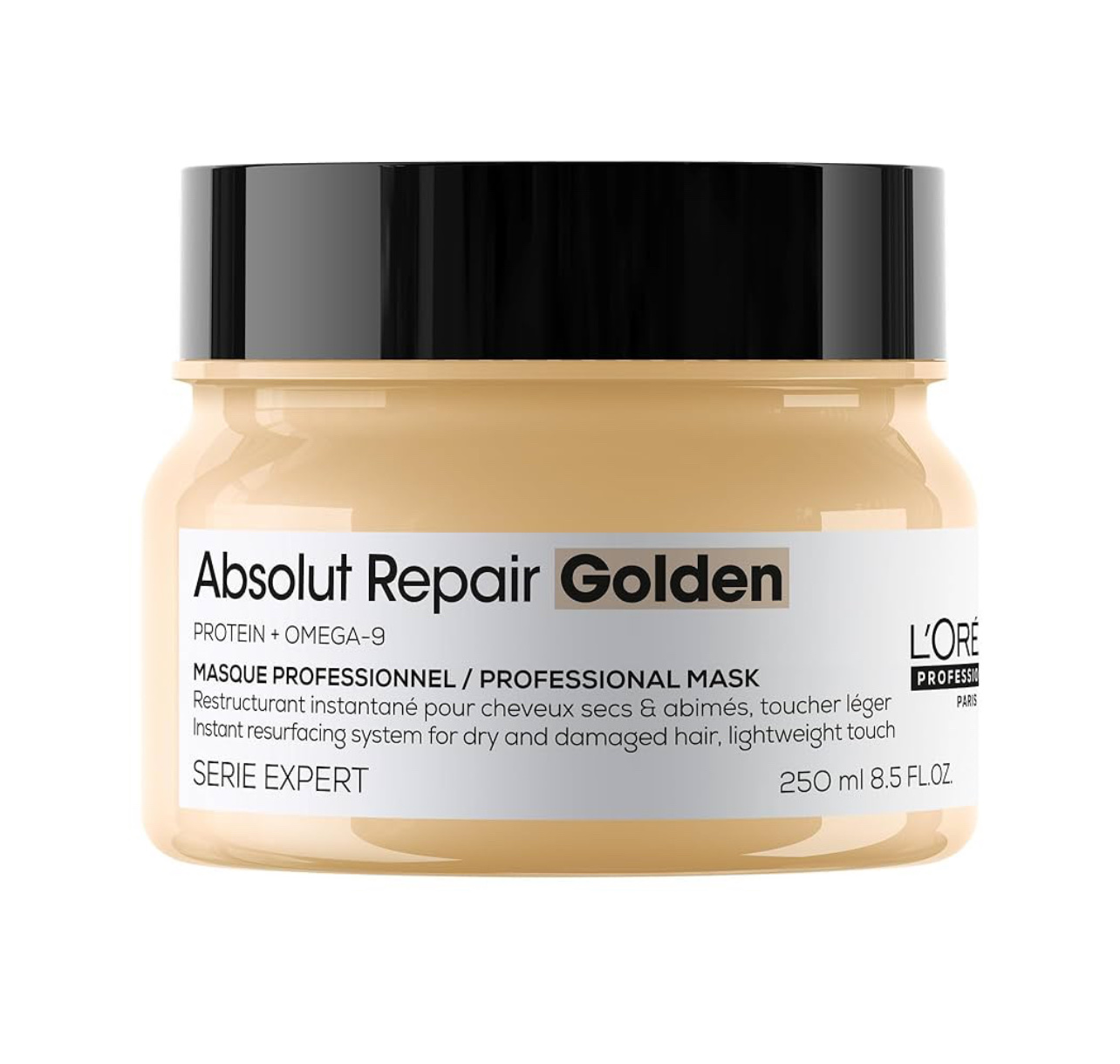Dầu gội xả hâp, dầu dưỡng tóc phục hồi L'Oréal vàng Absolut Repair