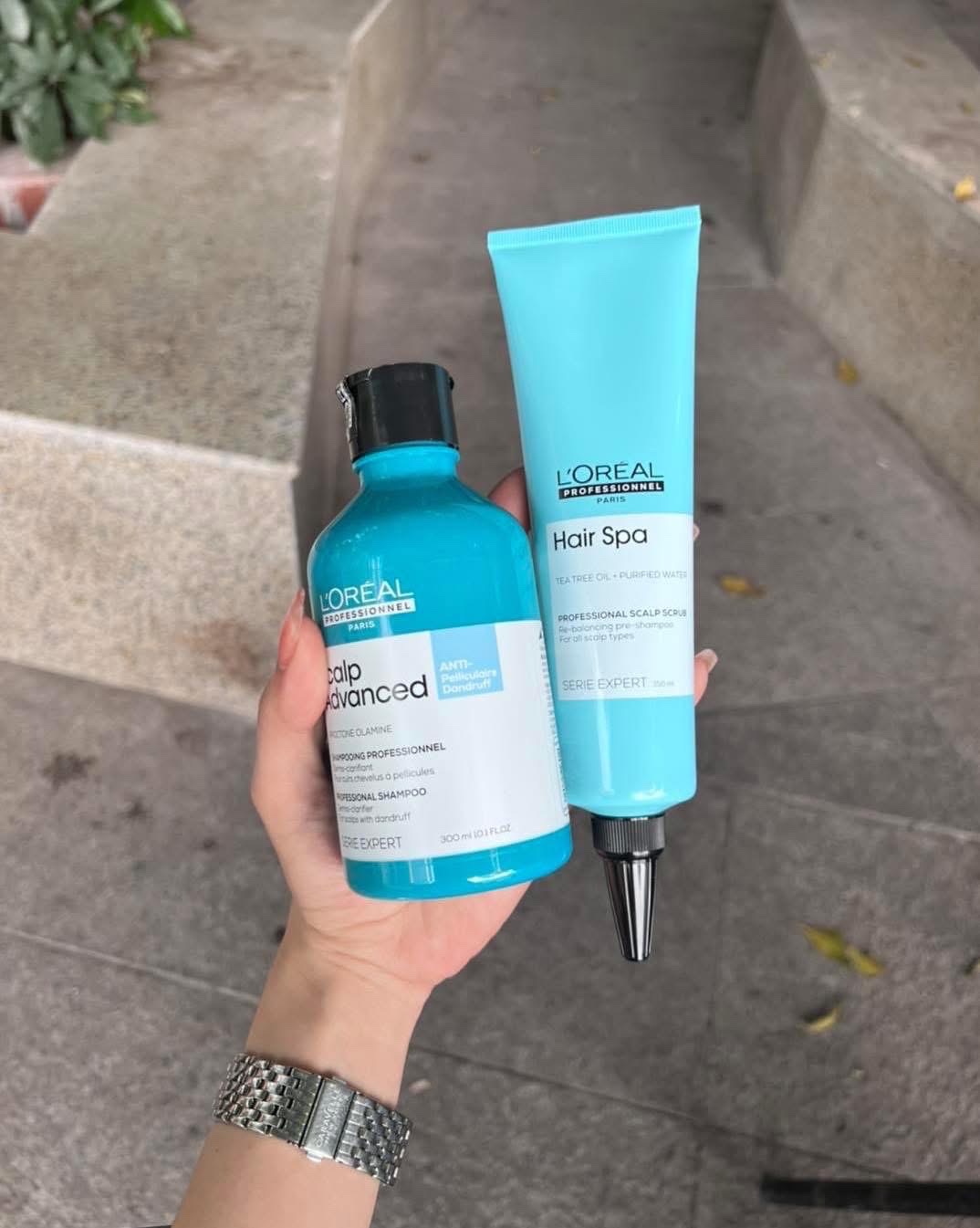 Dầu Gội  Ngăn Gàu L'Oreal Scalp Advanced Anti-Dandruff Shampoo 300ml/500ml/1500ml